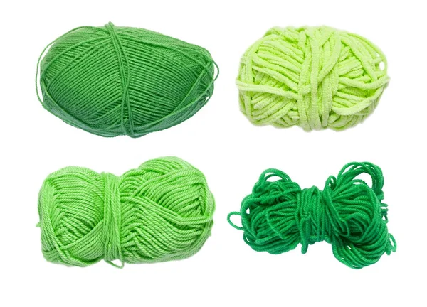 Renkli toplar iplik. Yukarıdan görüntüleyin. Gökkuşağı renkleri. İplik için