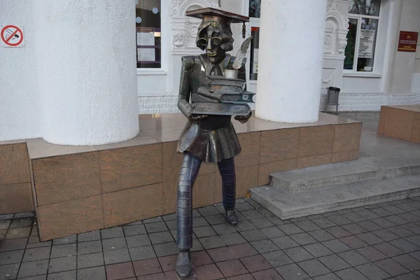 Estudante Monumento Cidade Novorossiysk — Fotografia de Stock