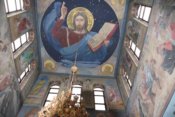 Interiér Ortodoxní Církve Kubánsku — Stock fotografie