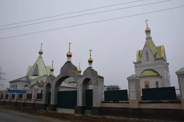 Православна Церква Кримському Районі — стокове фото