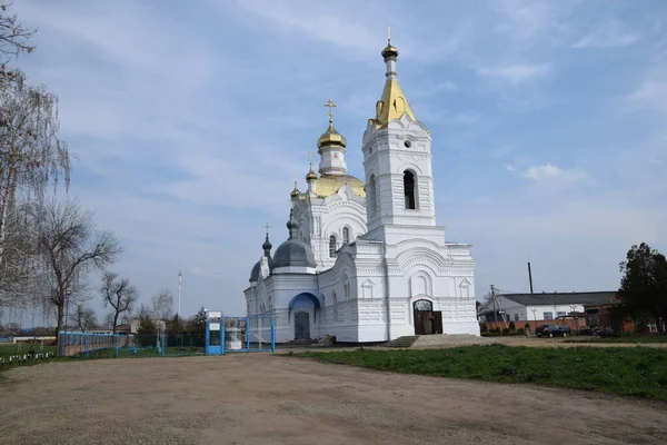 Ορθόδοξη Εκκλησία Στην Περιοχή Krasnodar — Φωτογραφία Αρχείου