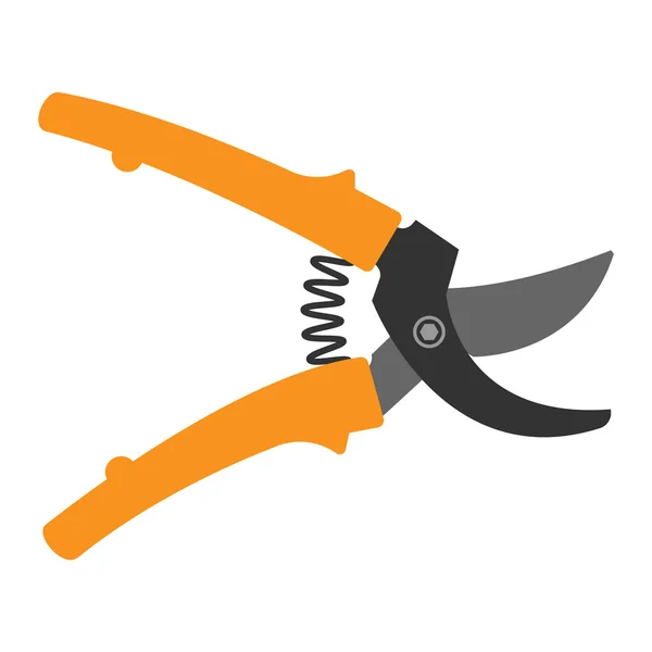 Garden scissor vector illustration. — Stock Vector