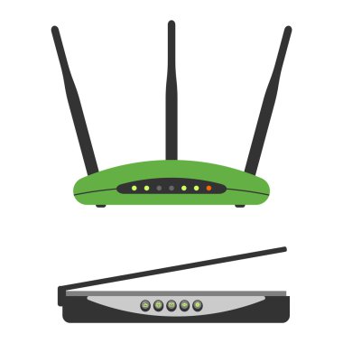 Kablosuz modem yöneltici izole