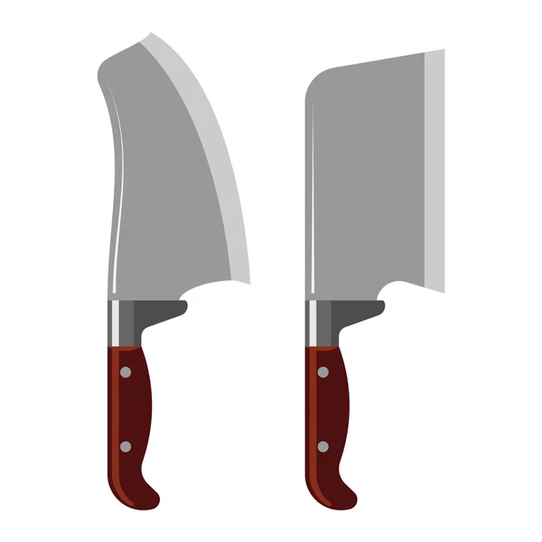 Couteau de cuisine vecteur — Image vectorielle