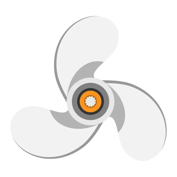 Propeller fan vektor illustration. — Stock vektor