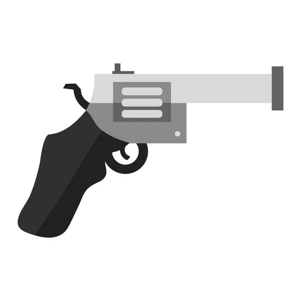 Pistola militar pistola vector . — Vector de stock