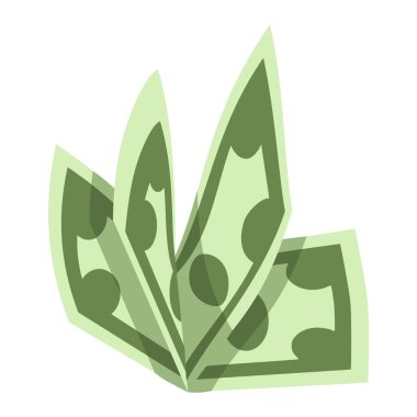 Doları para simge vektör simgesi