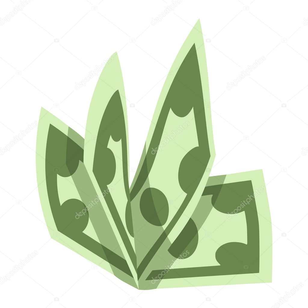 Dollar money symbol vector icon
