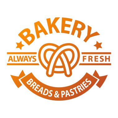 Fırın rozet ve logosu simgesi