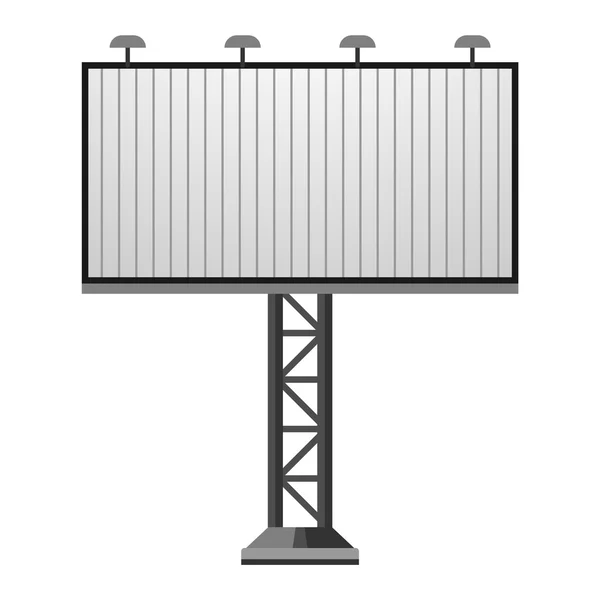 Reklame billboard skabelon vektor – Stock-vektor