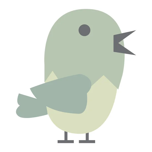 Cute bird vector illustration. — Stock Vector