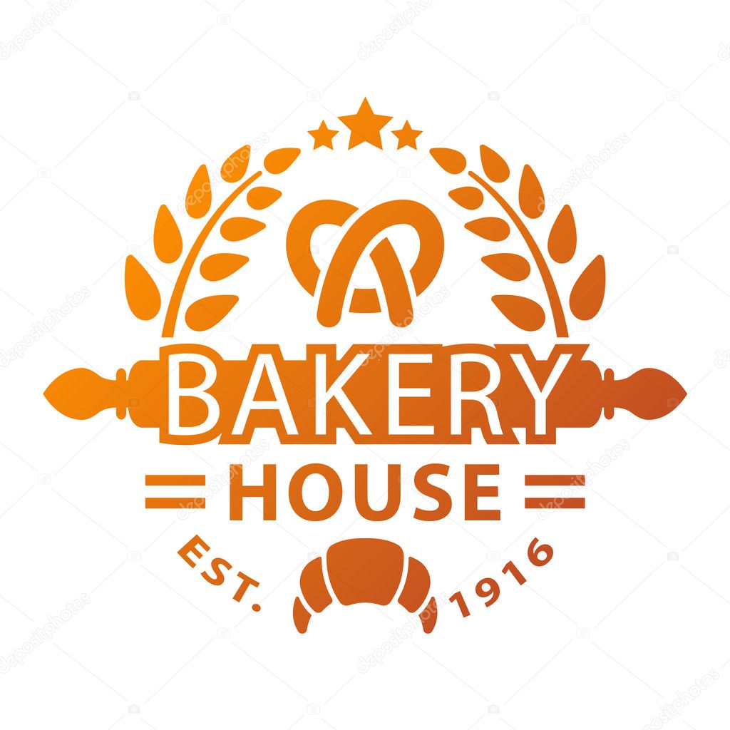 Bakery badge and logo icon