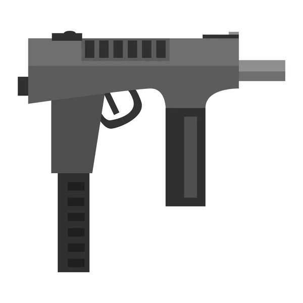 Iconos de colección de vectores de armas — Vector de stock