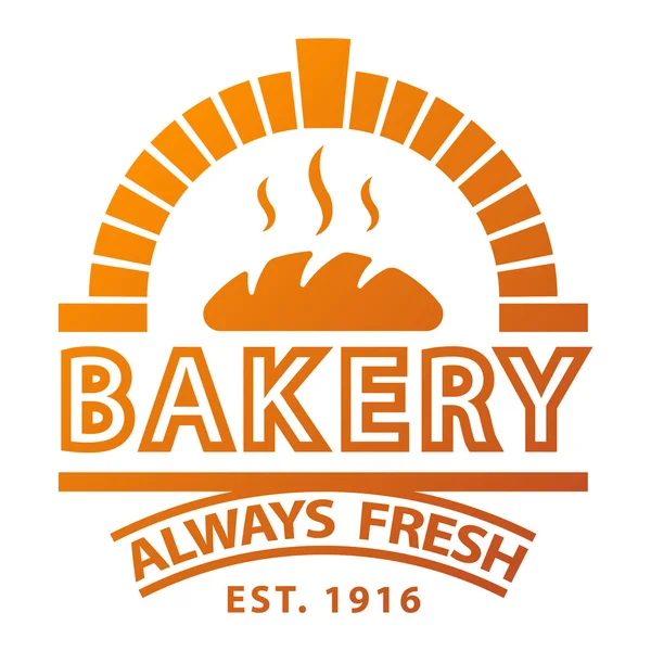 Bakery badge and logo icon — Stock Vector