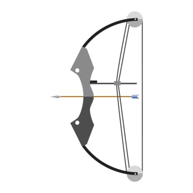 Tatar yayı arbalest vektör çizim