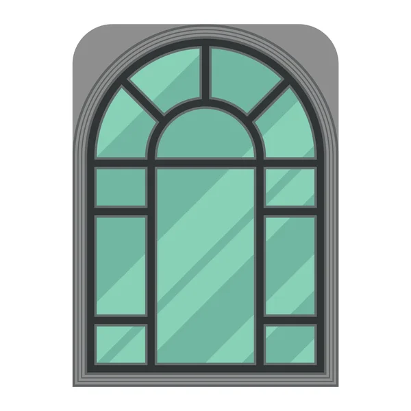 Векторний елемент вікна ізольовано — стоковий вектор