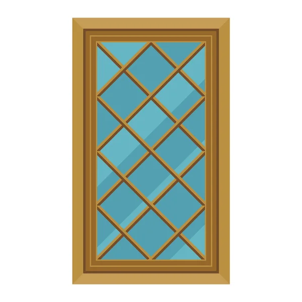 Élément vectoriel de fenêtre isolé — Image vectorielle