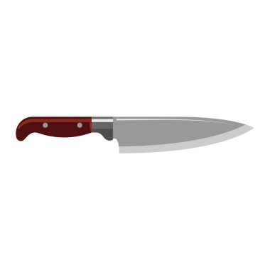 Kitchen knife vector clipart