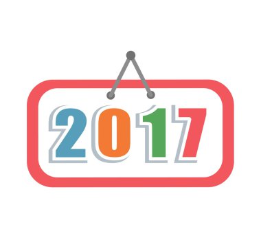 Yeni yıl tebrik kartı tasarımı