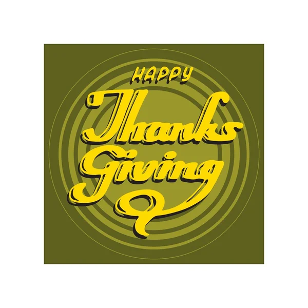 Vector collection thanksgiving card. — Stock Vector