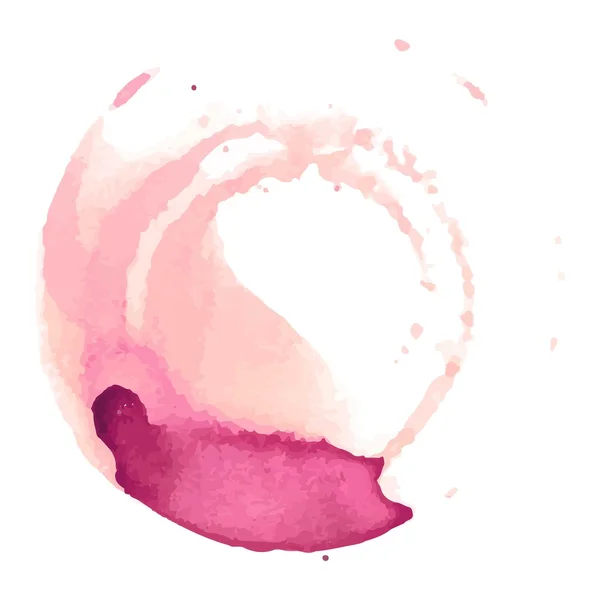 Vettore di macchie di vino — Vettoriale Stock