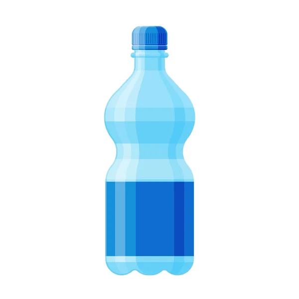 Illustrazione vettore bottiglia d'acqua . — Vettoriale Stock