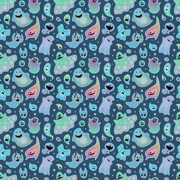 Ghost vector characters pattern — ストックベクタ