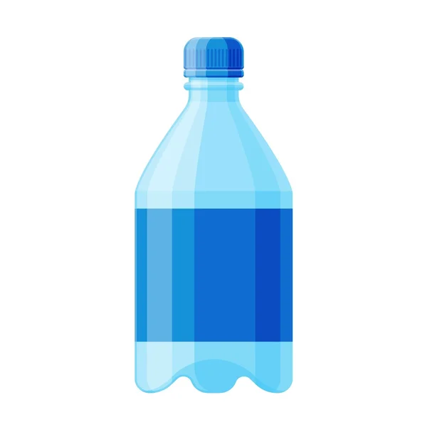 Agua botella vector ilustración . — Vector de stock