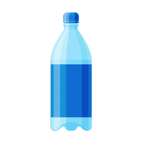 Agua botella vector ilustración . — Vector de stock