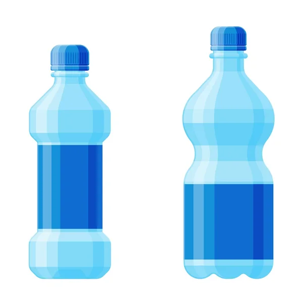 Ilustração vetor garrafa de água . —  Vetores de Stock