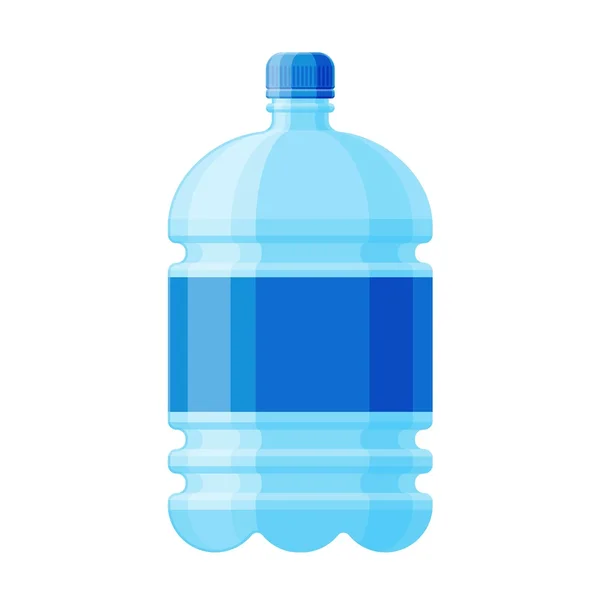 Agua botella vector ilustración . — Vector de stock