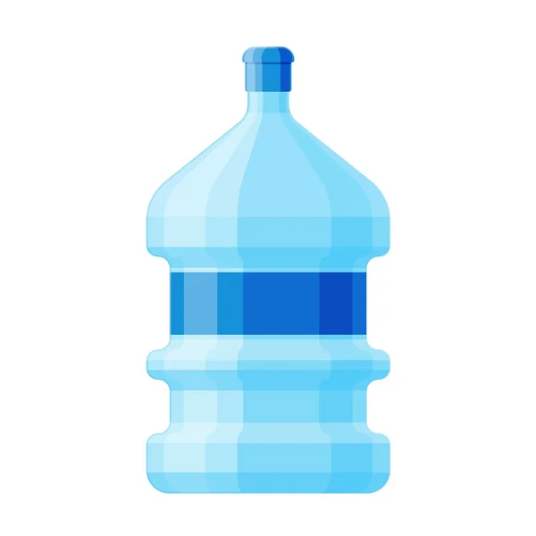 Пляшка води Векторна ілюстрація . — стоковий вектор