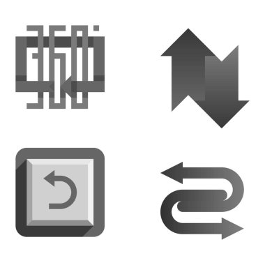 Daire düğmesi vektör izole