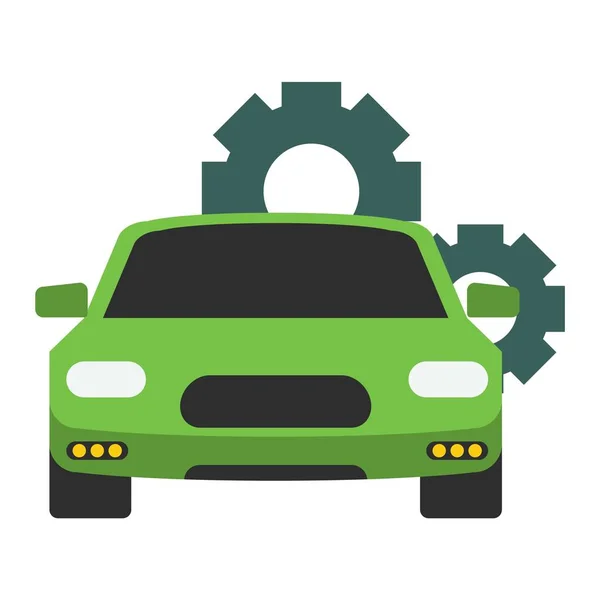 Auto service reparatie vector pictogram — Stockvector