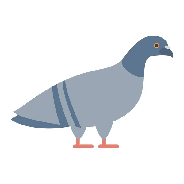 Illustration d'icône vectorielle colombe — Image vectorielle