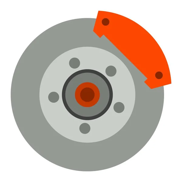 Car brake discs system — Stock Vector