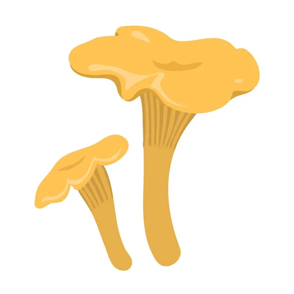 Icona illustrazione vettoriale fungo — Vettoriale Stock