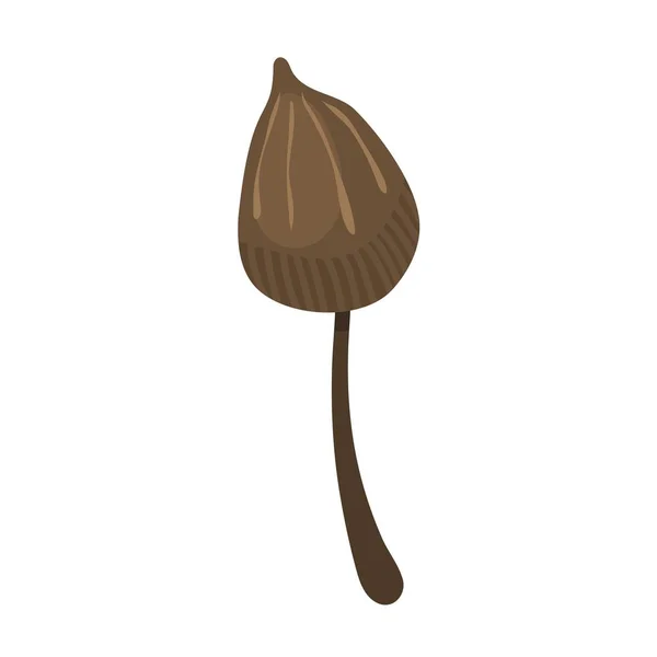 Mushroom Vector Icono ilustración — Vector de stock