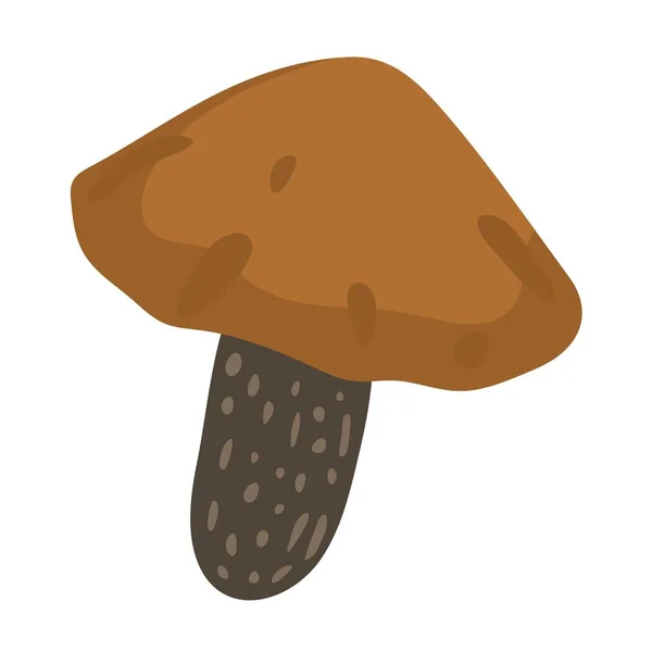 Mushroom Vector Icono ilustración — Archivo Imágenes Vectoriales