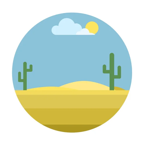Мексиканская пустыня — стоковый вектор