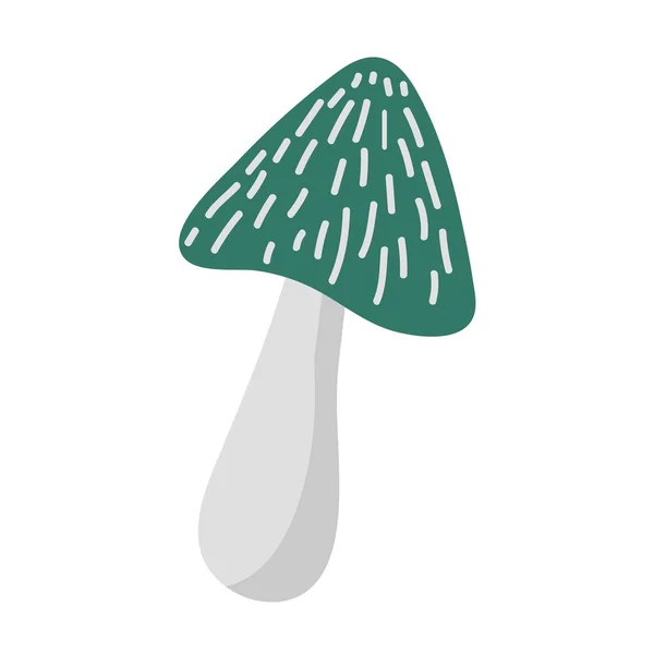 Mushroom vector illustration icon — Stock Vector