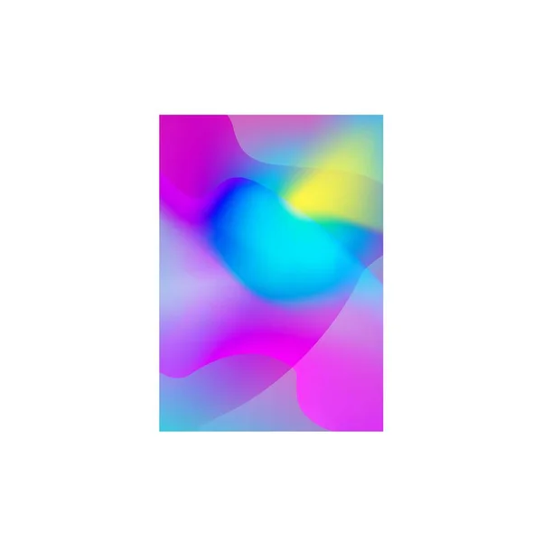 Diseño abstracto de la disposición de color borroso — Archivo Imágenes Vectoriales