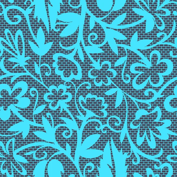 Patrón sin costura floral vintage. — Vector de stock