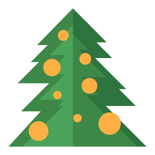 Christmas tree vector. — Stock Vector