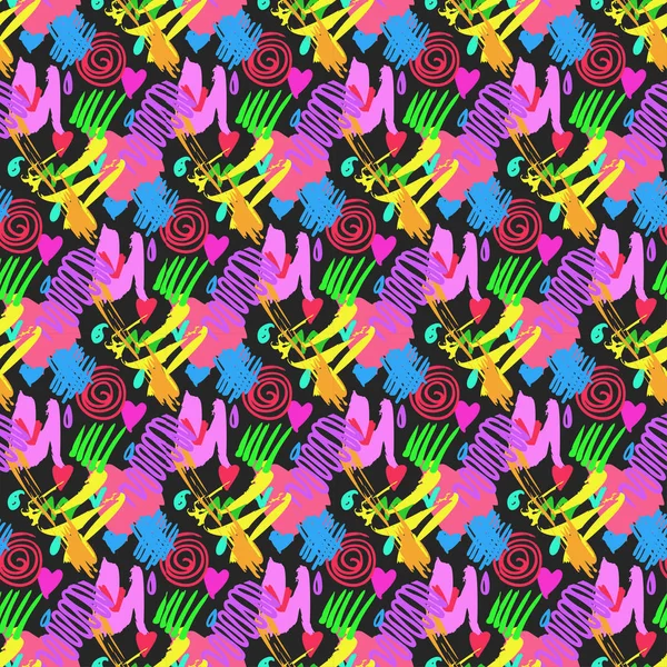 Abstract background seamless pattern vector