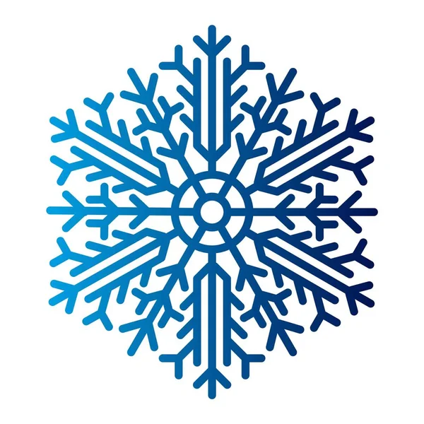 Snowflake icon vector. — Stock Vector