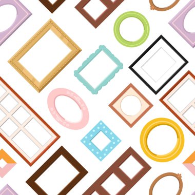 Fotoğraf sorunsuz tasarlamak vektör çerçeve.