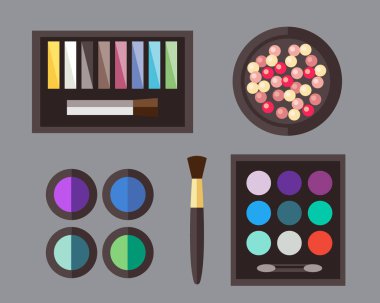 Güzellik kozmetik simgeler