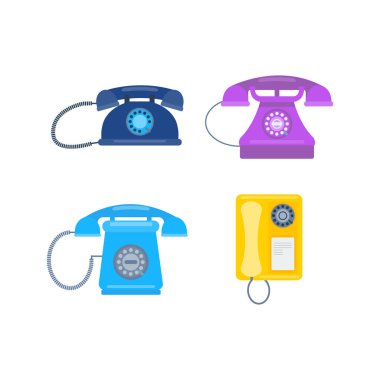 Telefon vektör simgeler