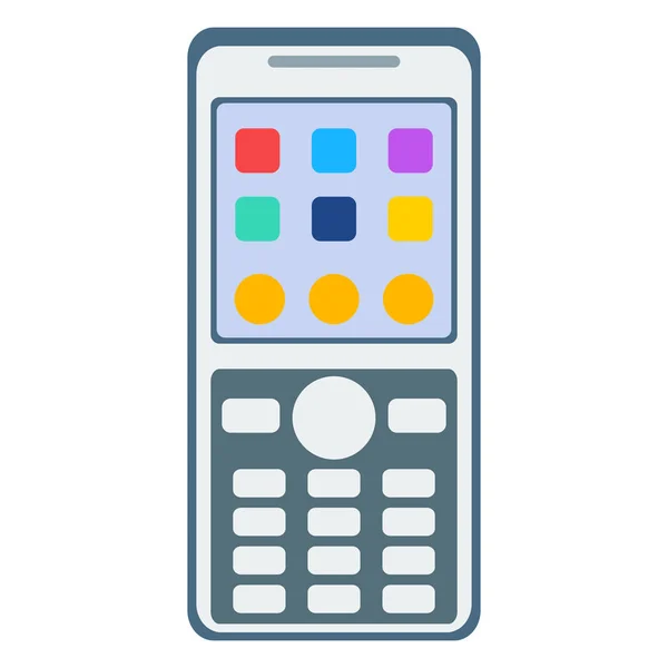 Telefoons vector pictogram. — Stockvector